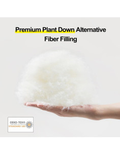 Almohada Queen YOUR MOON Suave de Algodón Sostenible 2