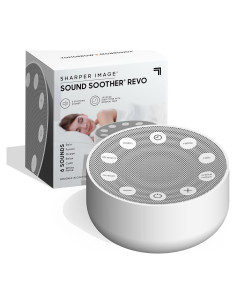 Máquina de Ruido Blanco Sharper Image Revo White 6 Sonidos