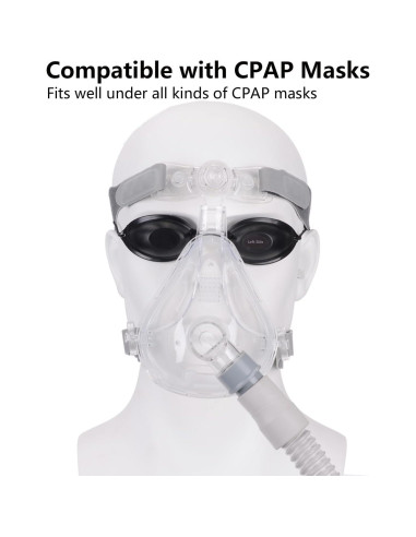 Máscara de Sueño Hidratante Wahah para Ojos Secos - Oscura