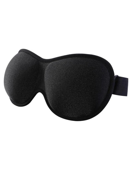Máscara de Sueño 3D YONGYIKEJI Ajustable Bloqueo Luz Negro Máscara de Sueño 3D YONGYIKEJI Ajustable Bloqueo Luz Negro