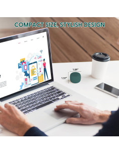 Máquina de Ruido Blanco Babelio Mini Verde 15 Sonidos 2