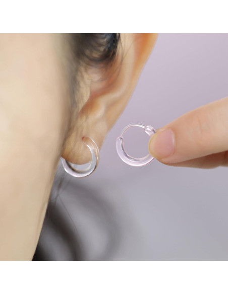 12 Pares Retenedores de Oreja Antialérgicos Melimarry Unisex