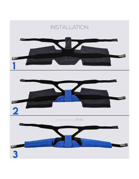 Almohadilla para Cuello CPAP AVEEN - Forro Polar Suave