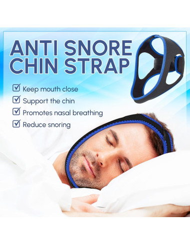Correa para Barbilla Anti Ronquidos Mars Wellness Ajustable