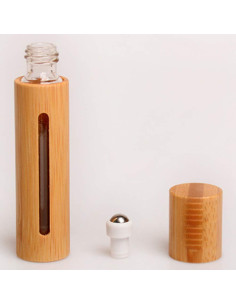 2 Botellas de Rodillo de Bambú 10ml Teensery para Aceites 2