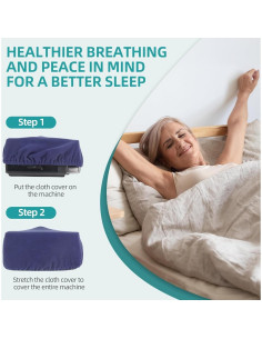 Funda Protectora para CPAP ItAll - 2 Piezas, Lavable y Ajustable 2