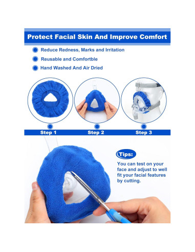 Forros de Máscara Completa Reutilizables Sosation 24 Piezas