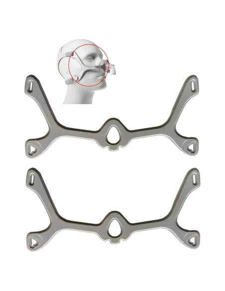 Paquete de 2 Marcos de Tela Tegneo para Máscara CPAP Wisp