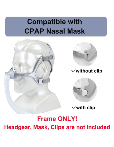 Paquete de 2 Marcos de Tela Tegneo para Máscara CPAP Wisp