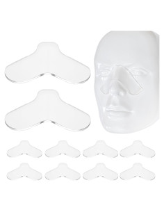 Paquete de 10 Almohadillas Nasales Gel CPAP LEWEREST