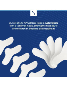 Almohadillas Nasales Snugell CPAP - Paquete de 5 Reutilizables 2