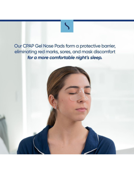 Almohadillas Nasales Snugell CPAP - Paquete de 5 Reutilizables