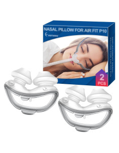 2 Almohadillas Nasales Reemplazo Everness Airfit P10 Mediano