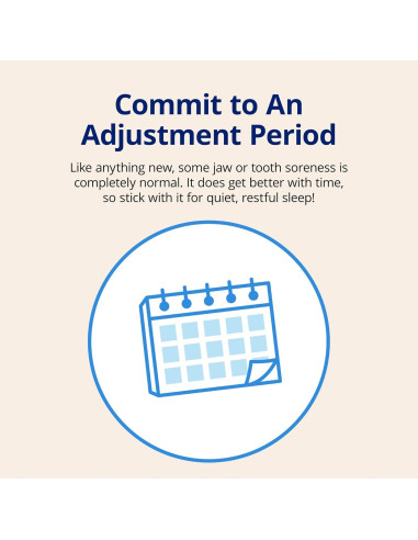 Dispositivo Bucal Antironquido ZQuiet + Limpiador 44ml