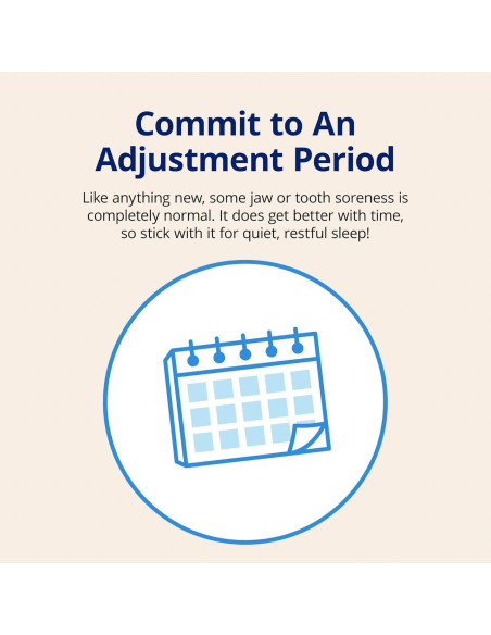 Dispositivo Bucal Antironquido ZQuiet + Limpiador 44ml