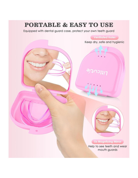 Funda Bucal Litlcutie para Rechinar Dientes - 2 Tamaños