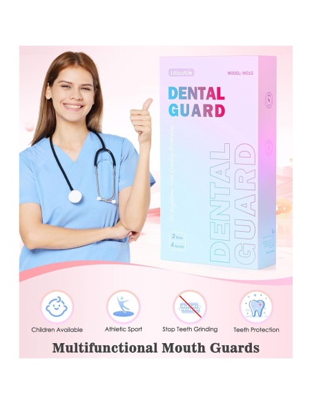 Funda Bucal Litlcutie para Rechinar Dientes - 2 Tamaños