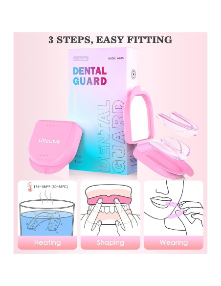 Funda Bucal Litlcutie para Rechinar Dientes - 2 Tamaños