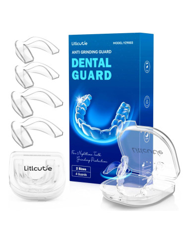 Protector Bucal Reutilizable Litlcutie 4 Paquete 2 Tamaños