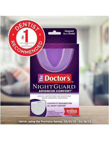Protector Bucal Nocturno Doctor para Bruxismo 1 Unidad