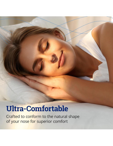 Dilatador Nasal Antisnoring ZQuiet - 2 Unidades, 30 Días