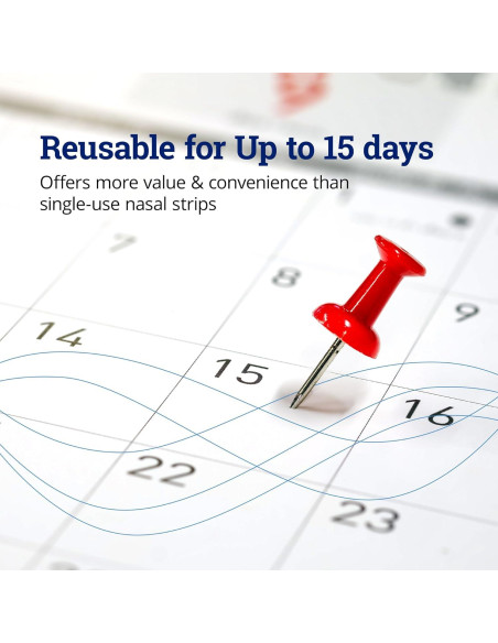 Dilatador Nasal Antisnoring ZQuiet - 2 Unidades, 30 Días