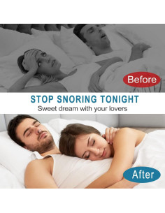 Clip Nasal Antironquidos Masterplug ALC1 6 Pcs Silicona 2