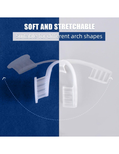 20 Protectores Bucales Anti Bruxismo Wokyo - Silicona Suave