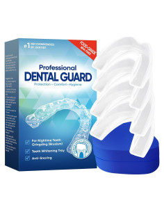 Protector Bucal Profesional PDTXCLS para Bruxismo - 4 Piezas