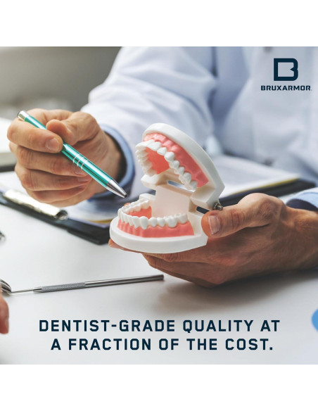 Protector Bucal BruxArmor Navy - Alivio Bruxismo 2 Pzs