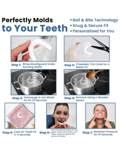 Protector Bucal Profesional ProDental - 6 Unidades Personalizables 2