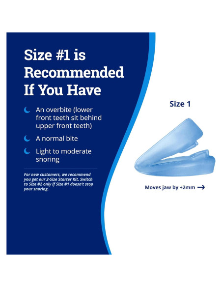 Dispositivo Antironquidos ZQuiet Confort 1 + Limpiador 1.5 oz