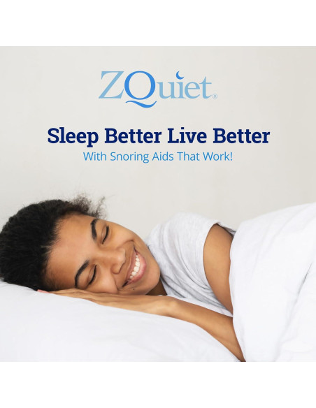 Dispositivo Antironquidos ZQuiet Confort 1 + Limpiador 1.5 oz