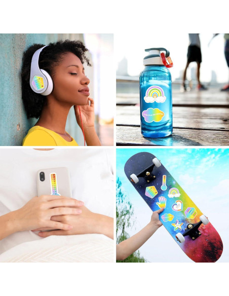 12 Etiquetas Sensoriales Antiestrés Heyiminy - Calmantes 12 Etiquetas Sensoriales Antiestrés Heyiminy - Calmantes