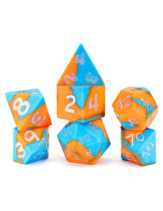 Dados Antiestrés Gate Keeper Cryo by Fire - Set 7pc RPG