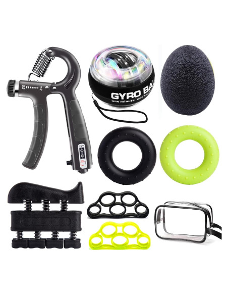 Kit de Entrenamiento de Fuerza de Mano MUMUWIND 8 Piezas