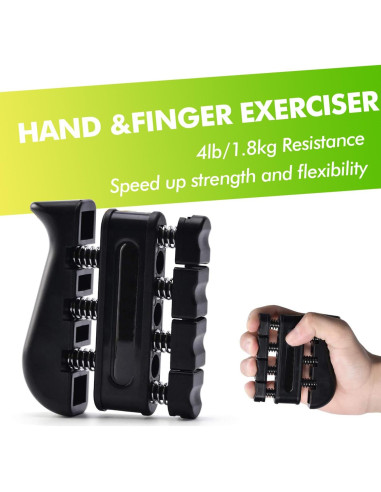 Kit de Entrenamiento de Fuerza de Mano MUMUWIND 8 Piezas