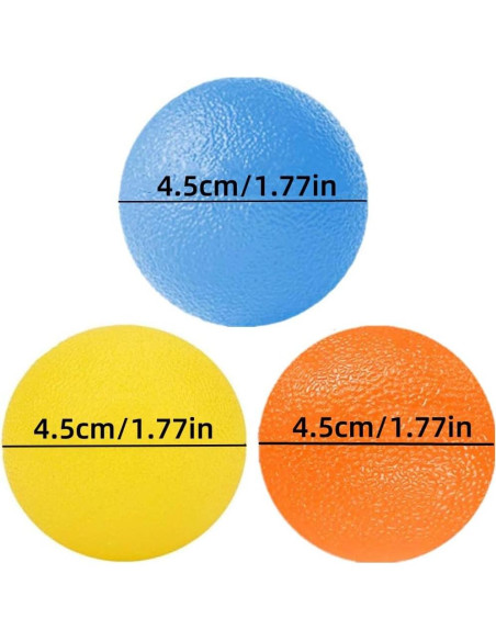 Paquete de 3 pelotas de terapia Ai Hang - Alivio de estrés