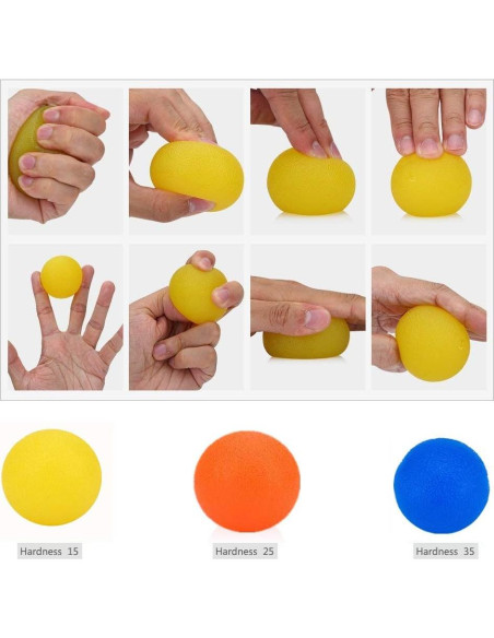 Paquete de 3 pelotas de terapia Ai Hang - Alivio de estrés