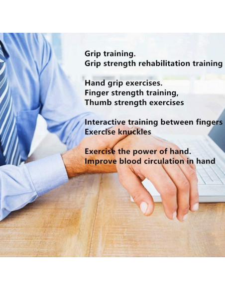 Paquete de 3 pelotas de terapia Ai Hang - Alivio de estrés