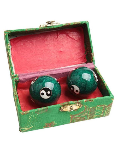 Bolas de Baoding Acxico para Estrés y Relajación - 2 Pcs