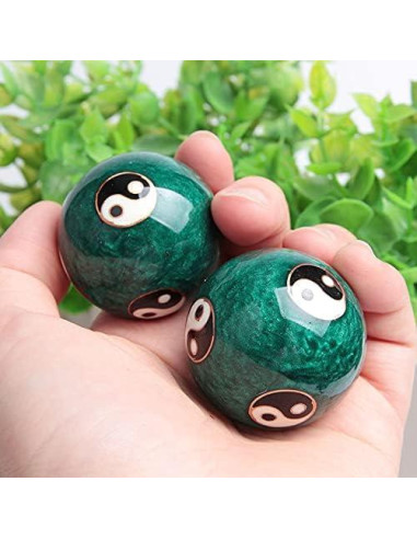 Bolas de Baoding Acxico para Estrés y Relajación - 2 Pcs