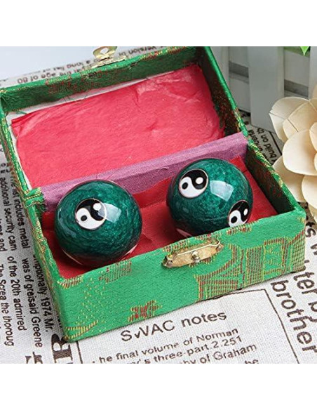 Bolas de Baoding Acxico para Estrés y Relajación - 2 Pcs