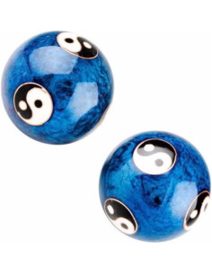 Bolas de Baoding Chinas Yin-Yang para Relajación - 2 Piezas 2