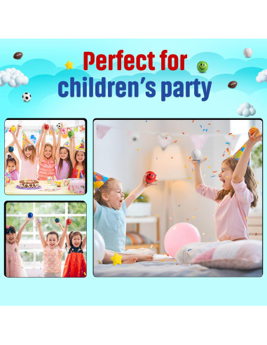 Paquete de 25 Mini Pelotas Antiestrés Bedwina 5-8 cm