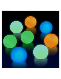 8 Pelotas Pegajosas Brillantes DIMROM 4.6 cm Antiestrés