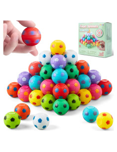 Paquete de 72 Spinners de Fútbol Joyin - Juguetes Antiestrés