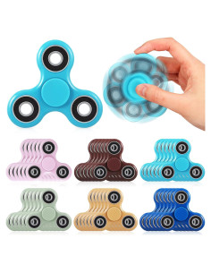 66 Spinners Antiestrés Silipull 7,62 cm Alivio Ansiedad