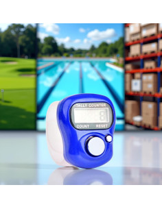 Contador Digital de Dedo ZGLUZP con Pantalla LED Ergonomico 2