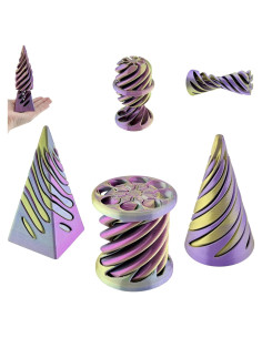 3 Paquetes Juguete Antiestrés Cono Imposible Ajitxalr